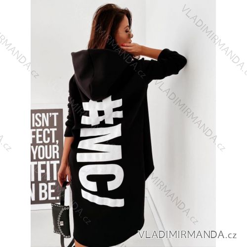 Kleid mit 3/4 Ärmeltasche für Damen (uni sl) ITALIAN Fashion IMWD20516