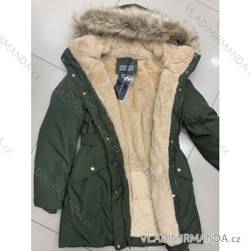 Kleid mit 3/4 Ärmeltasche für Damen (uni sl) ITALIAN Fashion IM3181746