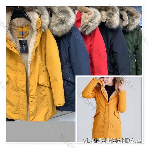 Kleid mit 3/4 Ärmeltasche für Damen (uni sl) ITALIAN Fashion IM3181746