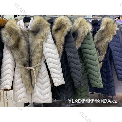 Kleid mit 3/4 Ärmeltasche für Damen (uni sl) ITALIAN Fashion IM3181746