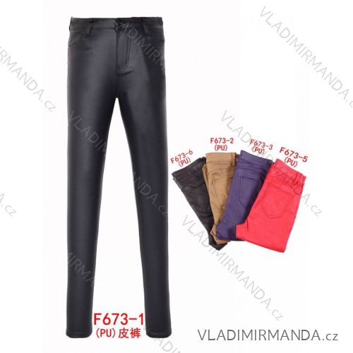 Leggings Hose Kunstleder mit Reißverschluss (34-42) JENAS JWA20038