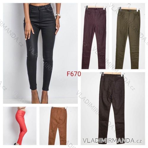Leggings Hose Kunstleder mit Reißverschluss (34-42) JENAS JWA20038