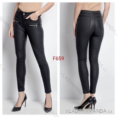 Leggings Hose Kunstleder mit Reißverschluss (34-42) JENAS JWA20038