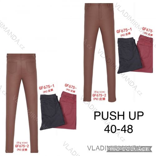 Leggings Hose Kunstleder mit Reißverschluss (34-42) JENAS JWA20038