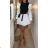 Kleid mit 3/4 Ärmeltasche für Damen (uni sl) ITALIAN Fashion IMWD20529