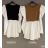 Kleid mit 3/4 Ärmeltasche für Damen (uni sl) ITALIAN Fashion IMWD20529