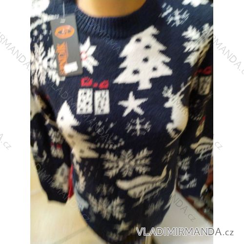 Strickjacke-Weihnachtsmuster-warme Strick-lange Hülsen-Damen (S-XL) TÜRKISCHES MODA MA719004