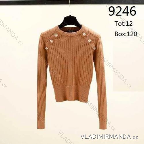 T-Shirt Kurzarm Frauen (uni s-m) ITALIAN FASHION IMD20006