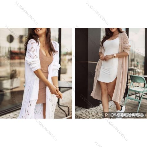 Kleid mit 3/4 Ärmeltasche für Damen (uni sl) ITALIAN Fashion IM3181746