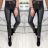 Leggings Hose Kunstleder mit Reißverschluss (xs-m) Italian Fashion JWA2033150