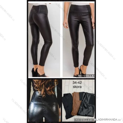Leggings Hose Kunstleder mit Reißverschluss (34-42) JENAS JWA20033