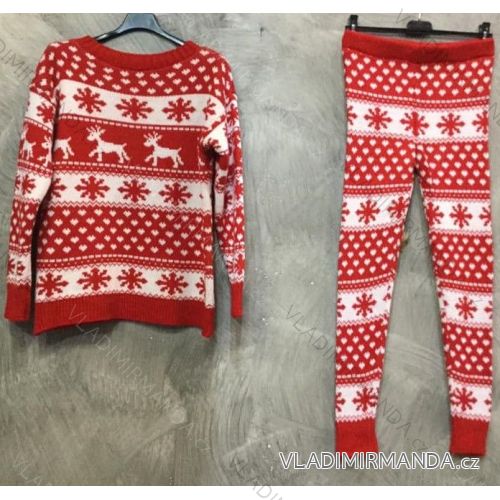 Set lange Jogginghosen und langärmliges Sweatshirt für Frauen (UNI S / L) TURKISH FASHION IMK20148