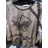Langarmbluse für Damen (uni sl) ITALIAN FASHION TME200916