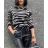 Bluse Langarm mit Rüschen Frauen (UNI S / L) ITALIAN FASHION IMK20159