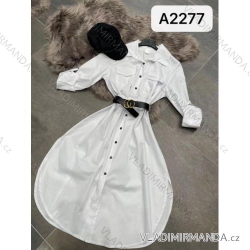 Kleid Andere Hemden Kurzarm Damen (uni sl) ITALIENISCHE Mode IM21800914