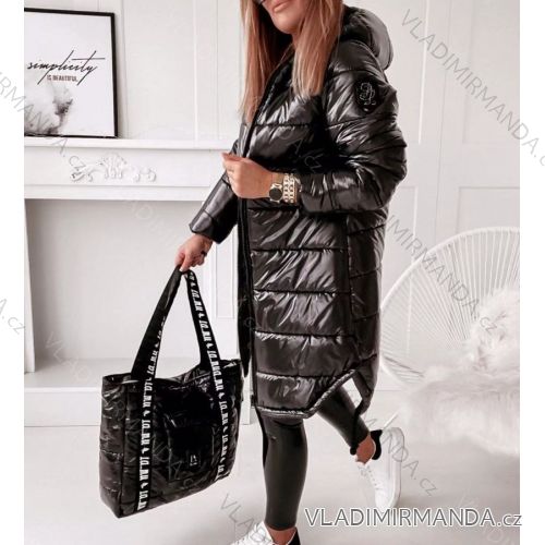 Langer Wintermantel für Damen (S / M ONE SIZE) ITALIAN FASHION IMK20994