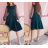 Kleid mit 3/4 Ärmeltasche für Damen (uni sl) ITALIAN Fashion IMWD20527