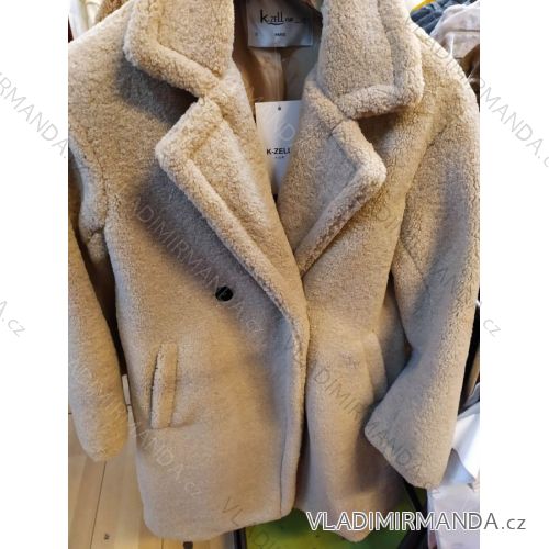 Kleid mit 3/4 Ärmeltasche für Damen (uni sl) ITALIAN Fashion IM3181746