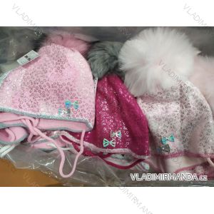 Warme Wintermütze für Mädchen (2-5 Jahre) POLAND PRODUCTION PV919012