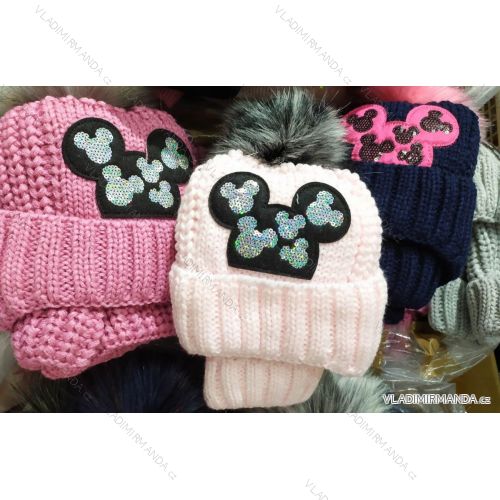 Baby Mädchen Hut (3-8 Jahre) Warme Mütze und Halstuch Set POLIEREN PV319440