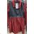 Kleid mit 3/4 Ärmeltasche für Damen (uni sl) ITALIAN Fashion IMWD20529