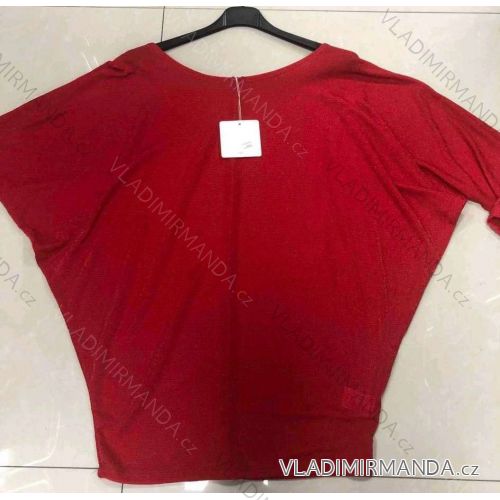 Kleid mit 3/4 Ärmeltasche für Damen (uni sl) ITALIAN Fashion IM3181746