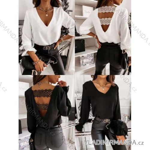 Kleid mit 3/4 Ärmeltasche für Damen (uni sl) ITALIAN Fashion IM3181746