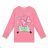 T-Shirt Langarm Kinder Mädchen (98-128) Kugo WL9363