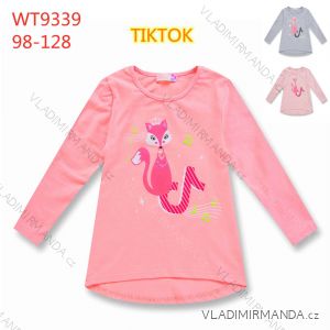 T-Shirt Langarm Kinder Mädchen (98-128) Kugo WL9363