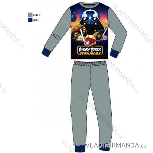 Pyjamas lange wütende Vögel Baby Jungen (2-8 Jahre) TKL SW33502
