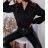 Kleid mit 3/4 Ärmeltasche für Damen (uni sl) ITALIAN Fashion IM3181746