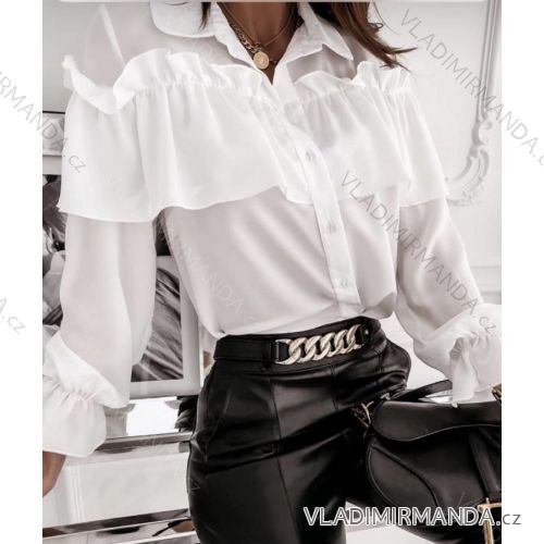 Kleid mit 3/4 Ärmeltasche für Damen (uni sl) ITALIAN Fashion IM3181746
