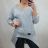 Damen gestrickter warmer Langarm-Langarmpullover (S / M EINE GRÖSSE) ITALIENISCHE MODE IMWG20209 / DR-5452