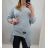 Damen gestrickter warmer Langarm-Langarmpullover (S / M EINE GRÖSSE) ITALIENISCHE MODE IMWG20209 / DR-5452