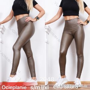 Leggings Hose Kunstleder mit Reißverschluss (xs-m) Italian Fashion LML20003