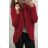 Strickjacke gestrickte warme Langarmfrauen (UNI S / L) ITALIAN FASHION IM420704