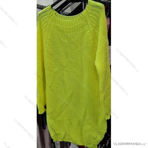 Kleid mit 3/4 Ärmeltasche für Damen (uni sl) ITALIAN Fashion IM3181746