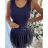 Kleid mit 3/4 Ärmeltasche für Damen (uni sl) ITALIAN Fashion IMWD20515