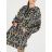 Kleid mit 3/4 Ärmeltasche für Damen (uni sl) ITALIAN Fashion IMWD20529