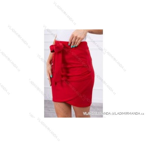 Ein Umschlagrock am Kornblumengürtel gebunden S rot