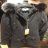 Winterjacke Mantel mit Pelz Herren (m-3xl) EMT-ALNWICK EMT18019 schwarz XL