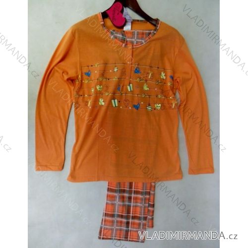 Pyjamas Lange Baumwolle Damen Übergröße (m-3xl) VLOMOLLA 82083