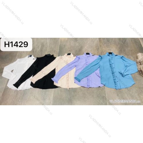 Kleid mit 3/4 Ärmeltasche für Damen (uni sl) ITALIAN Fashion IM3181746