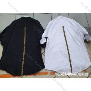Mit Kapuze langärmliges mit Kapuze Kleid (uni s / m) IM2191956