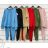 Set lange Jogginghosen und langärmliges Sweatshirt für Frauen (UNI S / L) TURKISH FASHION IMK20148