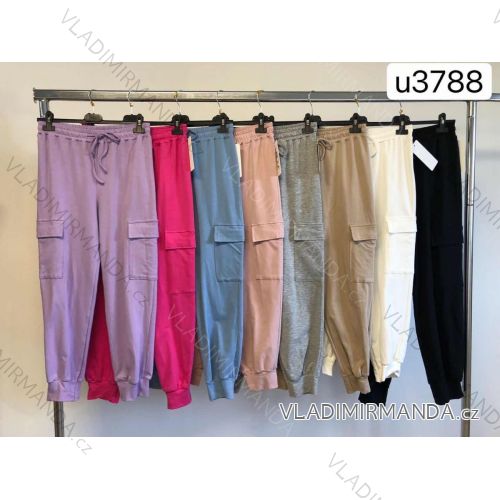 Damen Jogginghose (S / M EINE GRÖSSE) ITALIENISCHE MODE IMWP21u3788