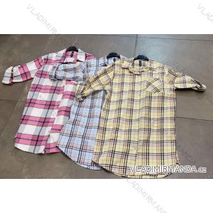 T-Shirt Kurzarm Frauen (UNI S / L) ITALIENISCHE MODE IMK20128