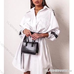 Mit Kapuze langärmliges mit Kapuze Kleid (uni s / m) IM2191956