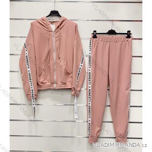Set lange Jogginghosen und langärmliges Sweatshirt für Frauen (UNI S / L) TURKISH FASHION IMK20148