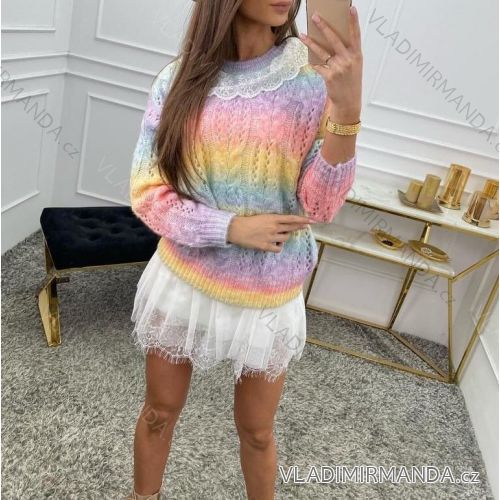 Kleid mit 3/4 Ärmeltasche für Damen (uni sl) ITALIAN Fashion IM3181746